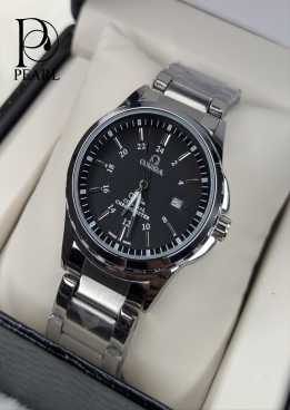 OMEGA CHAIN SILVER BLACK