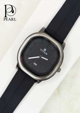 TITAN SQUARE MAGNETIC LOCK BLACK FOR MEN